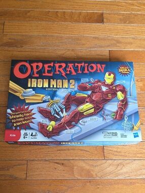 Marvel Iron Man - Hasbro Operation Iron Man 2 Board Game